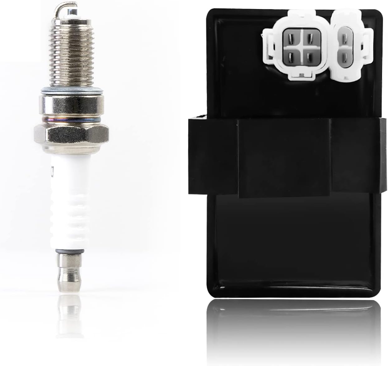 Ignition Coil CDI Box Spark Plug For Honda FourTrax Foreman 400 TRX400 FW 4x4 1995-1996 Foreman 400 TRX400 FW 4x4 1997-2003 30410-HM7-003 30510-HM7-003
