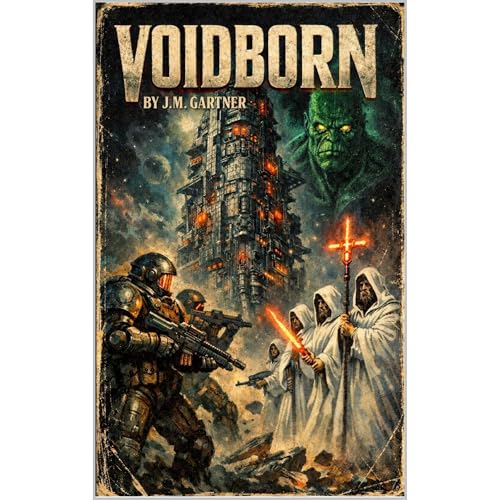 Voidborn Audiolibro Por J.M. Gartner arte de portada