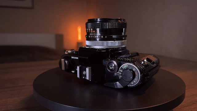 Amazon.com : Canon AE-1 35mm SLR Film Manual Focus Camera (Black