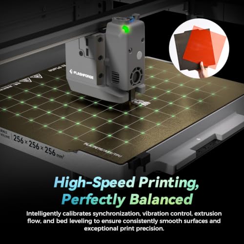 Image of FLASHFORGE Creator 5 3D Printer, 4 Toolheads 7S Toolchanger Multi-Filament Printing, CoreXY 600mm /s 5X Faster Color Switch, Near-Zero Waste System, Auto Bed Leveling, Smart Extrusion Stunning Results