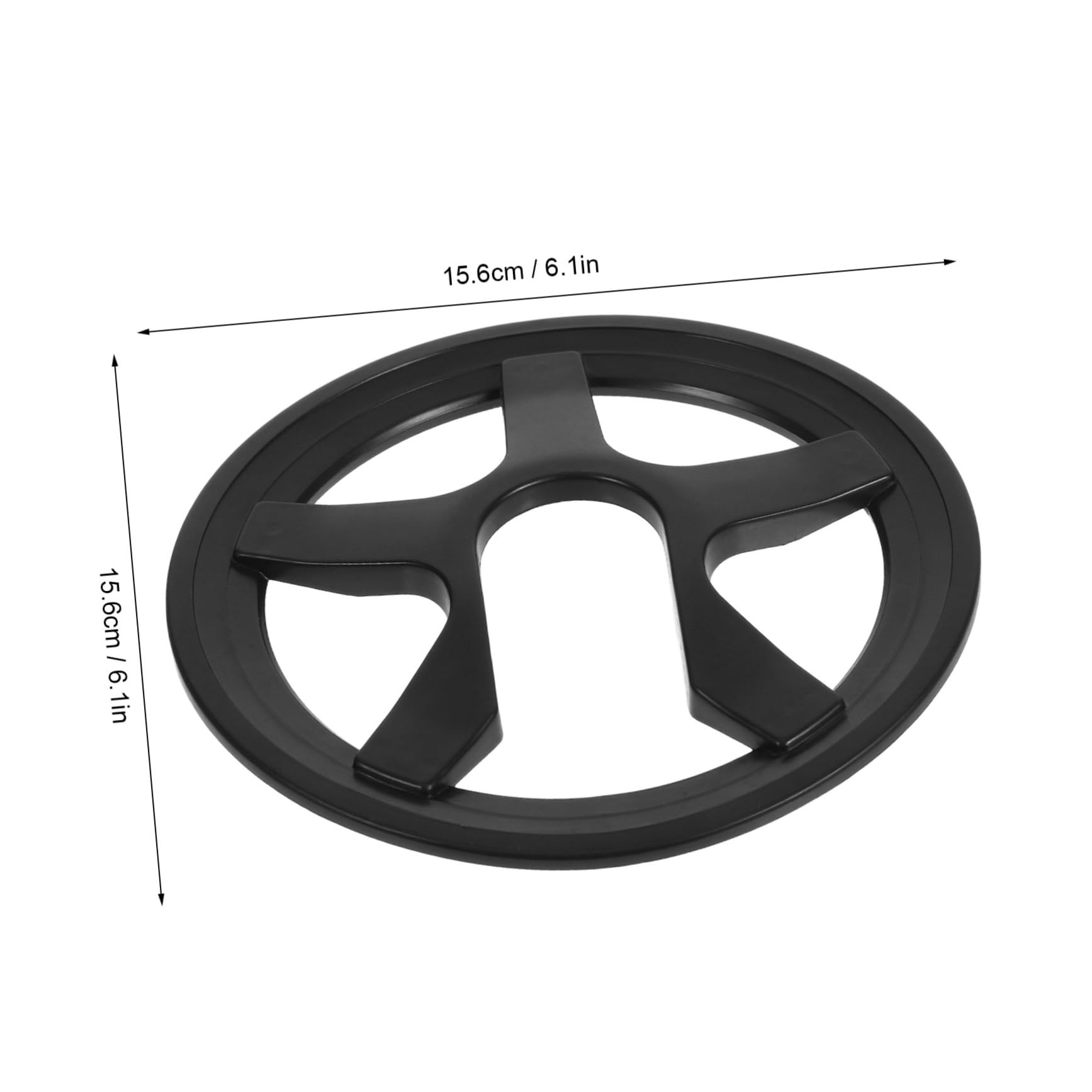GOOHOCHY 5-Hole Universal Plastic Bike Chain Guard Sprocket Cover for Road Mountain Bikes Crankset Protector Easy Attachment