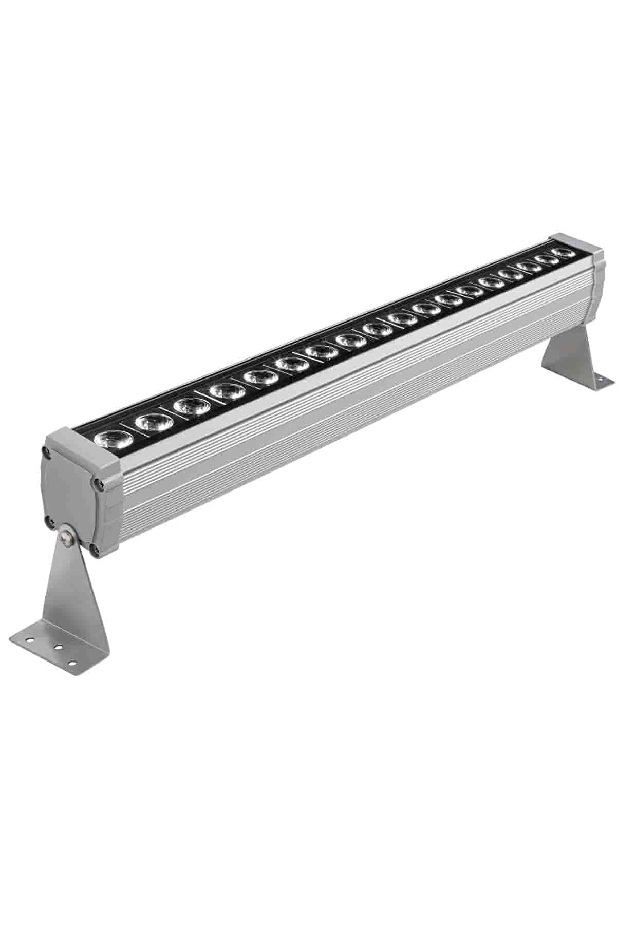 Amber Rengi Wallwasher LED Aydınlatma 10-20-30-35-50-67-100cm Duvar ve Ağaç Boyama (50cm (18w))