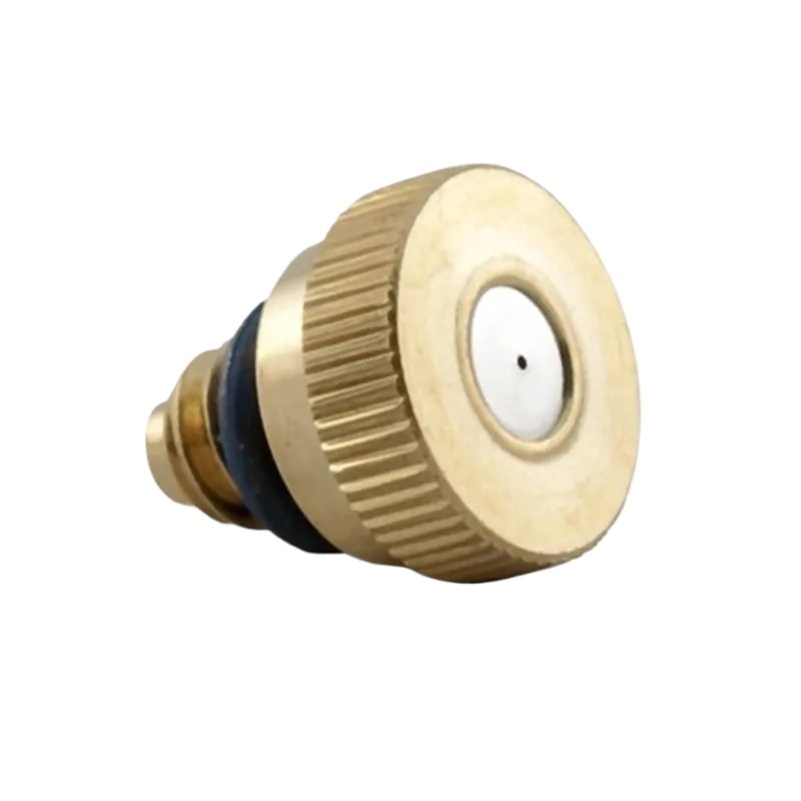 Boquillas De LatóN Para NebulizacióN Boquilla nebulizadora de latón roscada 30 piezas, orificio 0,1 a,8 mm, nebulización agua, boquilla niebla for sistema patio, refrigeración al aire libre(0.7mm)