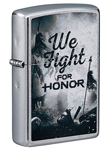 Image of Zippo for Honor Street Chrome Pocket Lighter, One Size