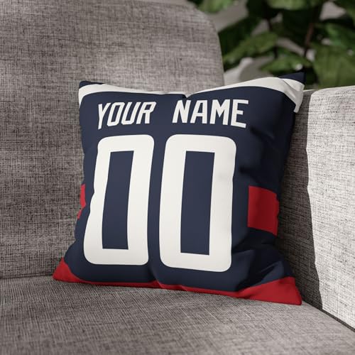 Image of ANTKING Throw Pillow 2 Packs Personalized Custom Any Name Number for Men Women Boy Gifts