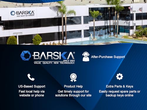 Barska 600 Position Key Cabinet – Wall Mount Key Safe with Numbered Hooks, Index Log Sheet, Colored Tags, Adjustable Dividers, Steel Construction for Office, Commercial Use- Key Box - key organizer by Barska - Image 7