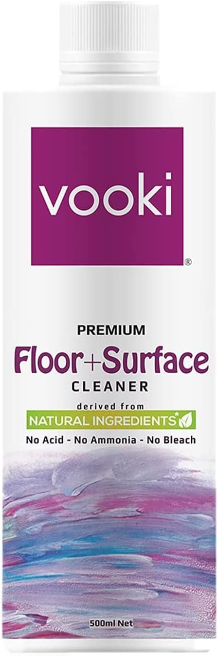 Eco-Friendly Floor & Surface Cleaner Liquid, Non-Toxic Cleaner for Floors, Hard Surfaces, Tiles, Marble, and Tough Stain Remover - 500ml (Pack of 1)