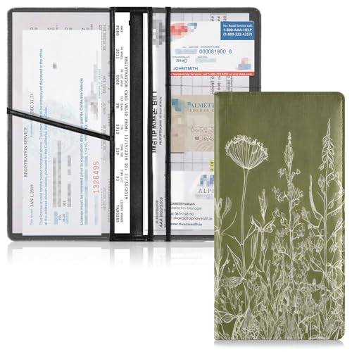 Organizador De Documentos Cuero Slim miniatura 1