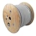 Cable Central LLC Cat3 Cable, UTP (Unshielded Twisted) 25 Pair, 24 AWG CMR Rated, High Performance Data Cat.3 Wire 1000ft, Solid Annealed Bare Copper Category 3 Cable - Gray