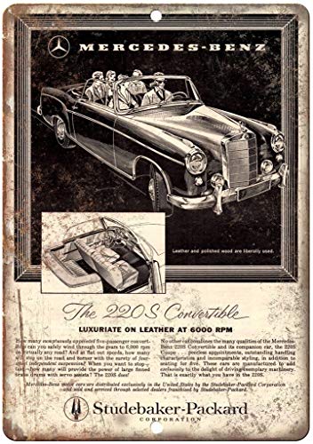 Studebaker Packard 220s Convertible Blechschild Plakat Warnung Plakette Malerei Vintage Home Decoration Vintage Retro Wandkunst Dekor