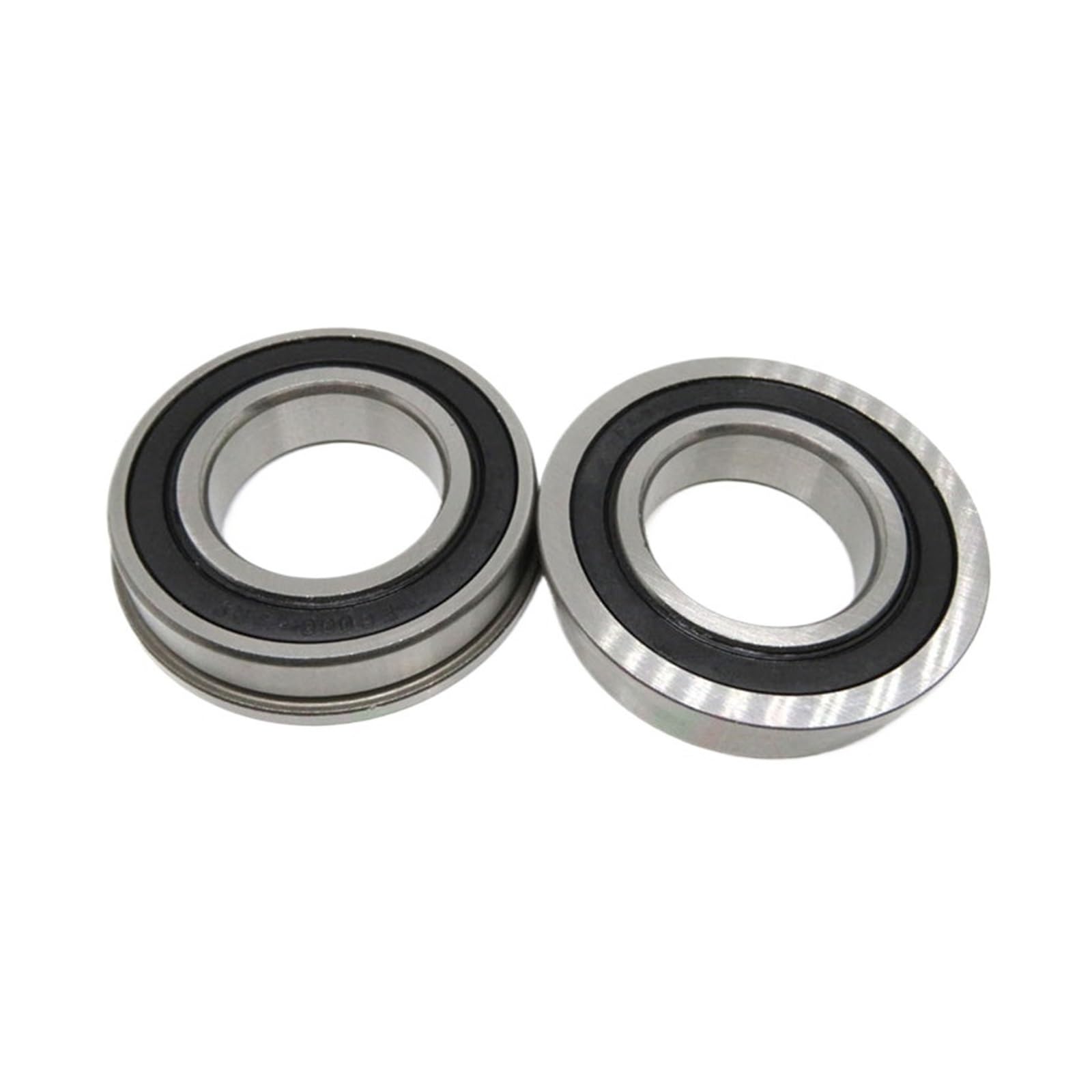 TADZKKIWM F6001 F6002 F6003 F6004 F6005 F6006 Flange Bearing Deep Groove Ball Bearing(Rubber Cover,5PCS-F6005)