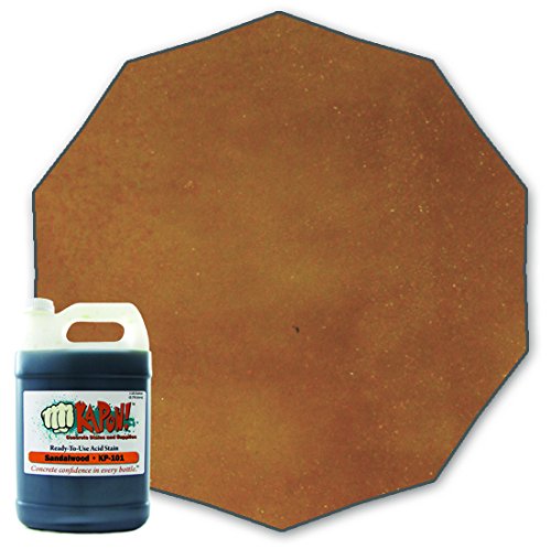 KapowKapow Reactive Acid Concrete Stain - Sandalwood-1 Gallon