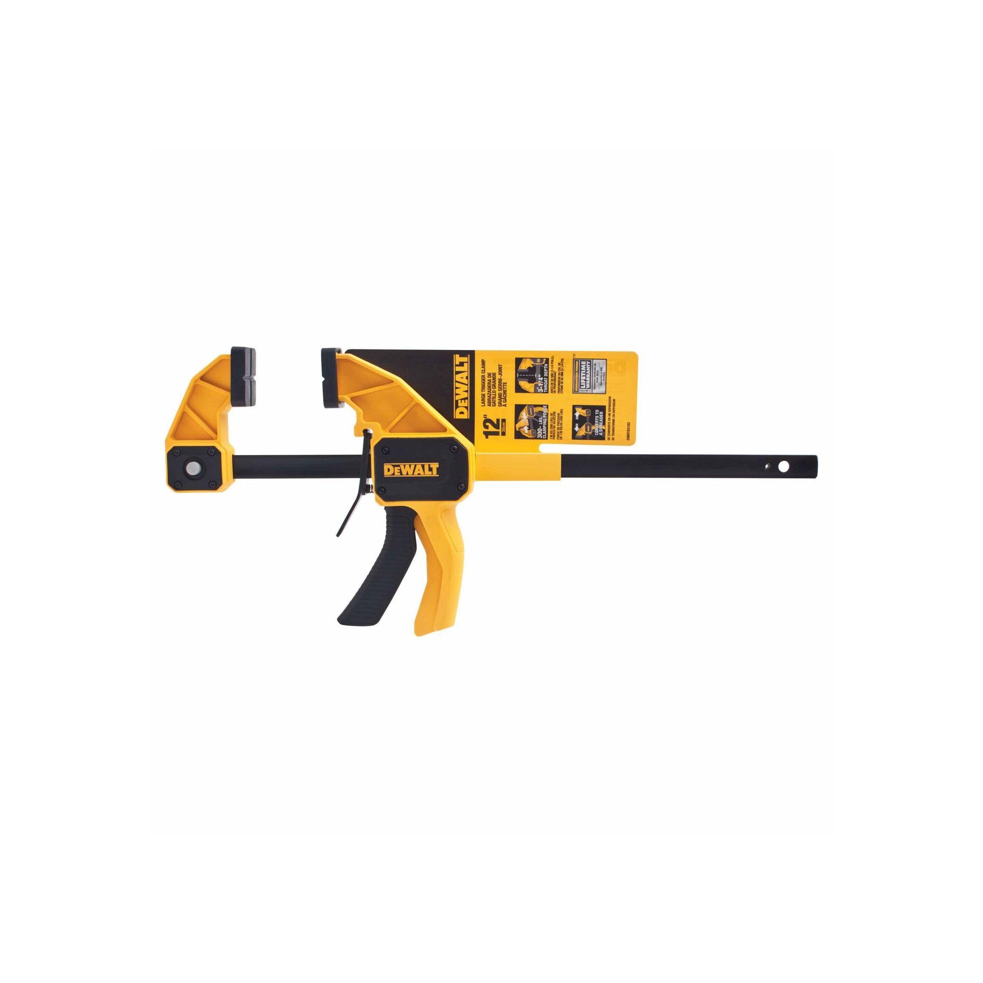 DeWalt 12 en. Grande disparador