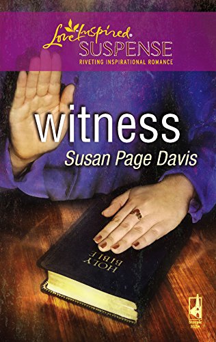 Witness (Steeple Hill Love Inspired Suspense #98) 0373442882 Book Cover