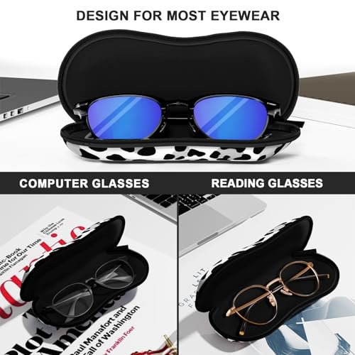 Image of Sunglasses Soft Case, Ultra Light Portable Neoprene Zipper Glasses Case for Men Women