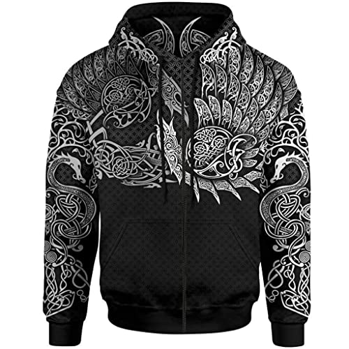 Sweat à capuche Viking : affirmez votre style face à la mode banale