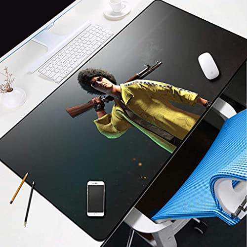 Tapis de souris gaming XXL avec base en caoutchouc et surface antidérapante