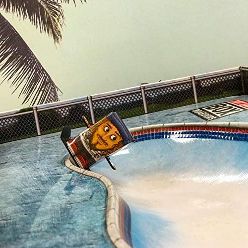 Tony Hawk Box Boarders Super Pack Kidney Bowl Set - With 3 Assorted Skateboarders, 1 Mystery Tony Hawk Figure, 4 Trick Ramps, 1 Clip-on Fisheye Lens and 1 Camera Holder - Skate, Shoot, Share - Ages 4+ - Thumbnail 6