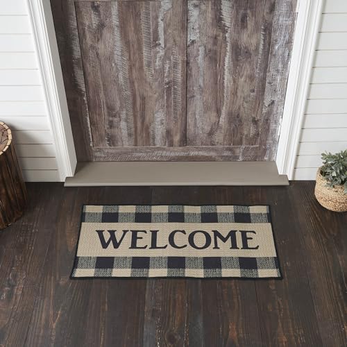 Tapete decorativo rectangular 17x36 pulgadas VHC Brands miniatura 1