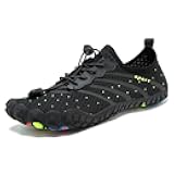Voovix Water Shoes Men Women Quick Dry Barefoot Aqua Sport Shoes for Swimming Beach Pool Walking Sailing Surfing Yoga