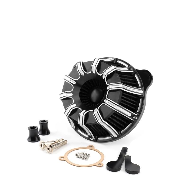 Filtre de nettoyage CNC moto pour remplacer le système d'air d'origine sur Sportster et Dyna