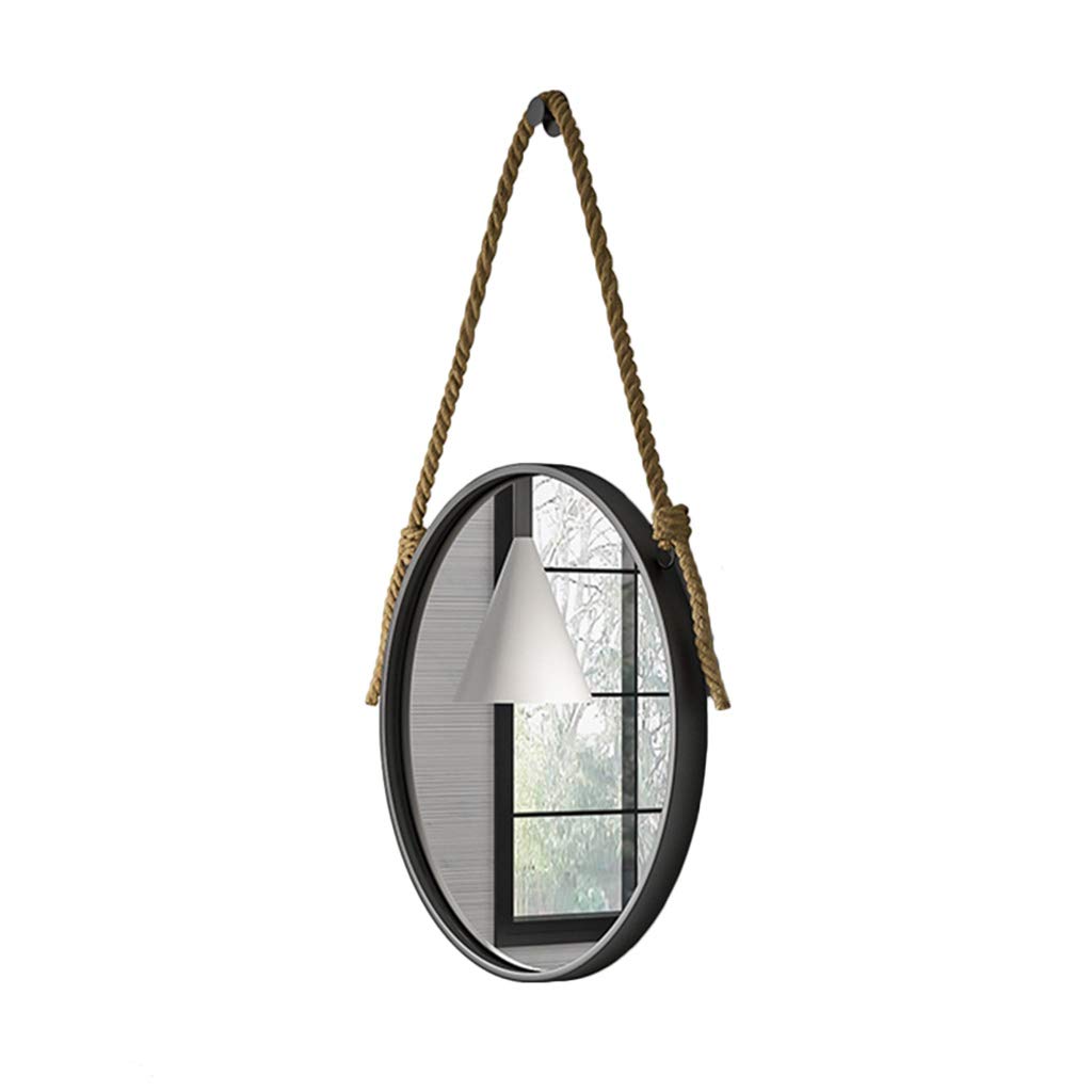 Miroir mural en corde pour dressing chic et entrée style nordique