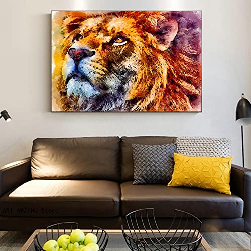 Peinture tigre et lion graffiti pour sublimer votre déco de chambre