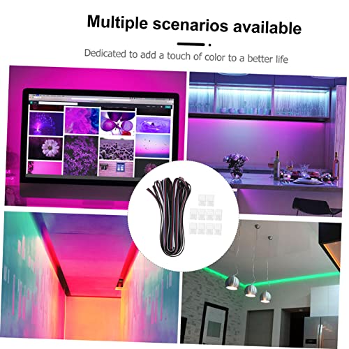 Conectores tira LED sin soldar Veemoon evitan parpadeos en cables de luces RGB 2