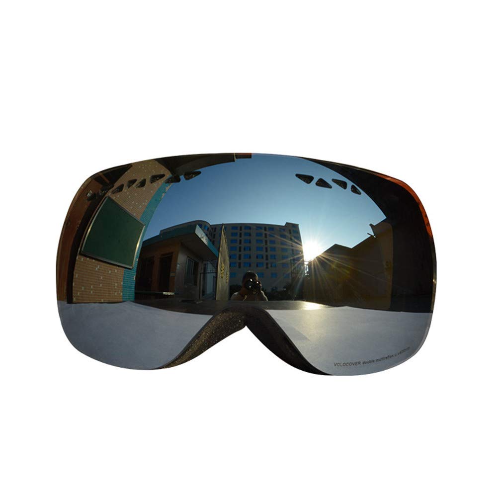 Lunettes de Ski d'extérieur pour Enfants, Lunettes de Snowboard, Lunettes de Ski Double Couche antibuée UV400, Lunettes de Vent d'extérieur