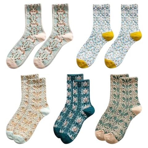 Chaussettes HDGSAFD à fleurs Cover