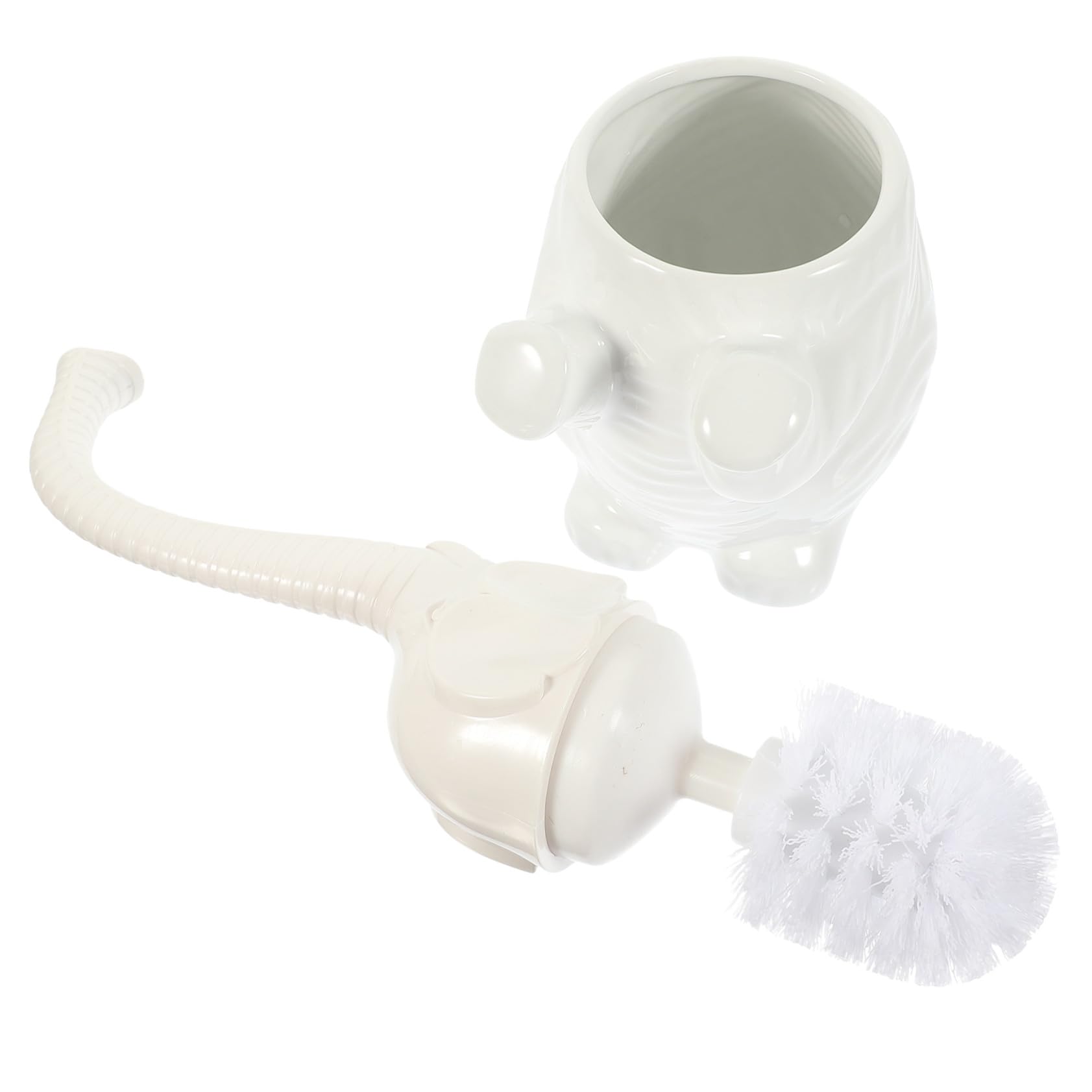 Brosse WC éléphant pour une salle de bain moderne et propre