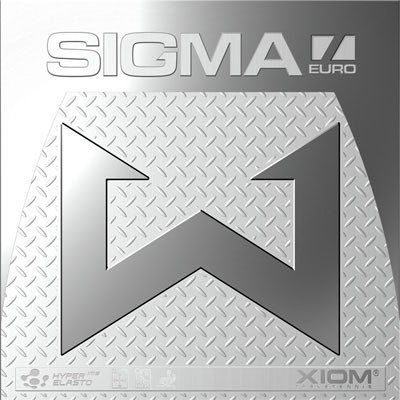XIOM Sigma Europe plaque offensive à trajectoire tendue et spin maximal