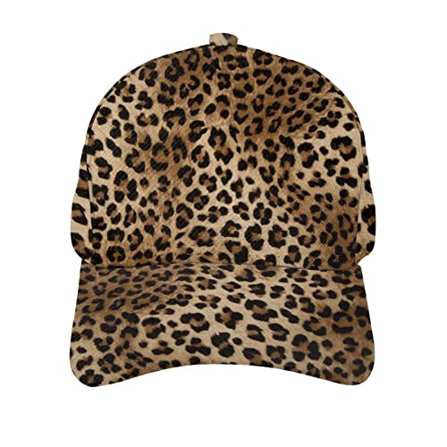 Acdadrt Leopard Print Baseball Cap Adjustable Twill Sports Dad Hat For Men Women One Size #TOP2