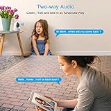 Baby Monitor Camera, Wansview 1080PHD Wireless Security Camera for Home