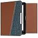 Produktbild kwmobile Kobo Aura Edition 1 Hülle - eReader Schutzhülle Stoff Cover Case für Kobo Aura Edition 1 - Braun Blau