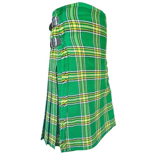 Image of Mens Scottish Tartan Kilt - 13oz Highland Casual Kilt for Men - 11 Tartans