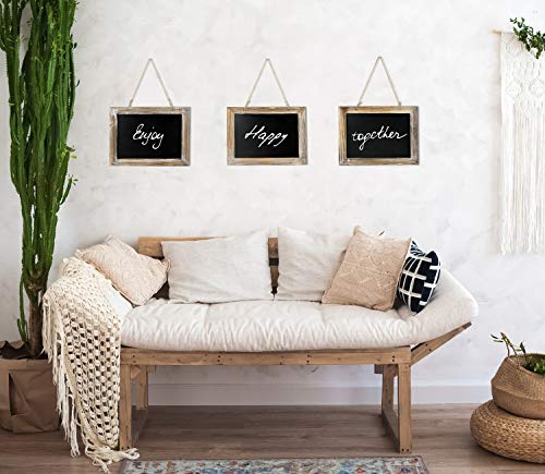 Greenco Chalkboard Sign Decorative Vintage Style Wooden Framed Kitchen Wall Hanging Chalkboards Decorative Chalk Board For Rustic Wedding Signs, Kitchen Pantry & Wall Décor For Kitchens, Weddings #TOP5