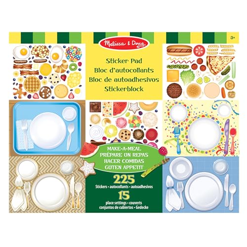 Melissa & Doug Stickerbrett zur Zubereitung einer Mahlzeit |...