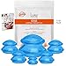Silicone Cupping Therapy Set Professional Massage Cupping Cups for Cupping Therapy 6 Cup Kit for Massage Myofascial Release Cellulite Reduction (Lure Blue)