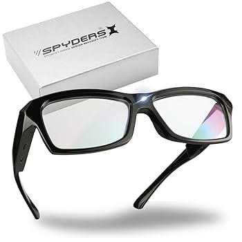 高性能眼鏡型フルハイビジョンビデオ(特価) Amazon.co.jp: スパイダーズエックス(SPYDERSX) スパイカメラ