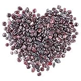 Swpeet - Piedras de piedra engomada pequeñas con forma de piedra, ideal para joyería y decoración del hogar