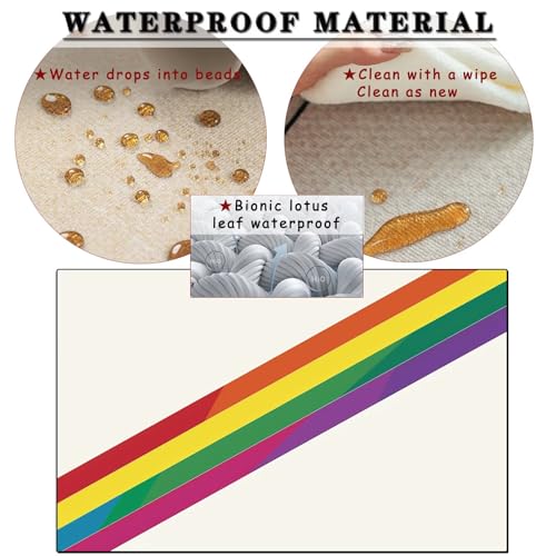 Tapis de salon antidérapant et imperméable pour entrée propre - 3