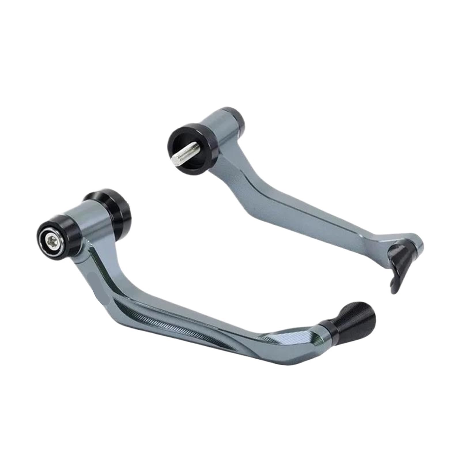 Hjtedhe Titanium Motorcycle Handlebar Protector Brake Lever Guards For Zx-4Rr Universal Motorcycle Brake Clutch Levers Guard Protector(Titanium)