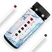 Water Hardness Test Strips,Upgraded 100ct,0-425 mg/L, HoneForest Hard Water Test Kit, Testing Total Hardness of Water Softener, Drinking Water Quality, Pool Water,etc