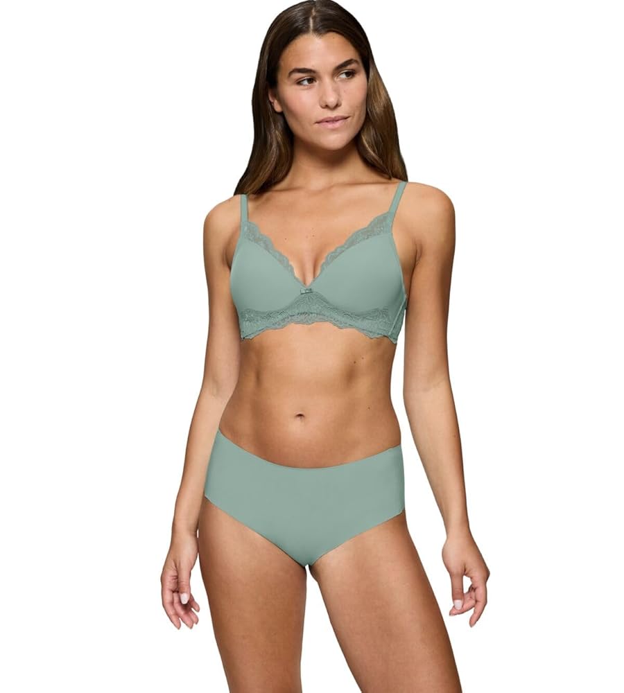 Reggiseno Triumph Amourette Donna - In Pizzo Con Ferretto E Chiusura 4 File - Foto 9