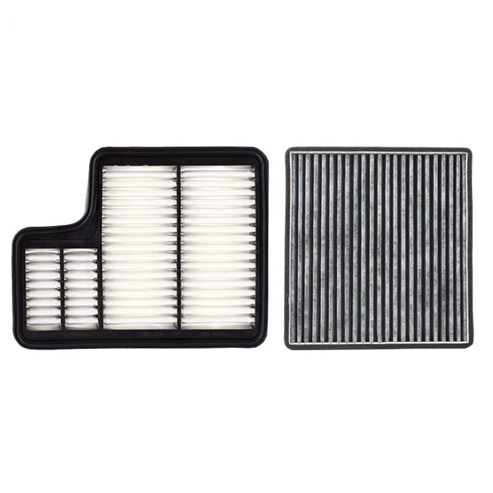 Filtr Powietrza Kabinowego dla Dongfeng 580 1.8L 2019, 2 szt. Filtr powietrza samochodowego Filtr kabinowy DFFG3356/1109120-SA02