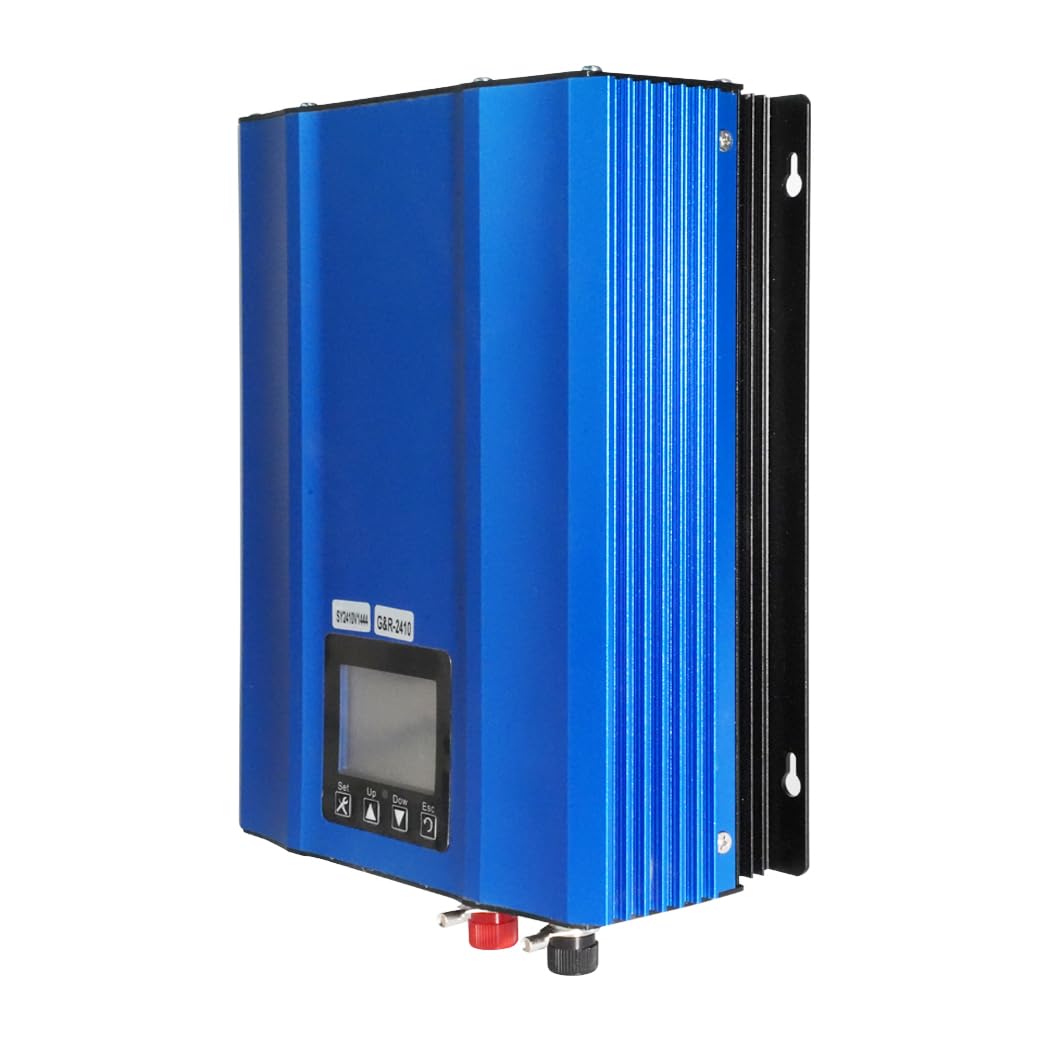 Inverter da 1000 W con limitazione di potenza, con pannello LCD, corrente DC da 26-45 V, energia solare in entrata da AC 230, energia in uscita da 24-36 V di onda sinusoidale pura