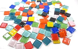Sai Mosaic Art Multicolour 15x15x3mm Glossy 200 gm