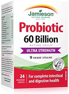 Jamieson Probiotics 60 Billion Active Cells - Ultra Strength