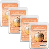 Scentsationals Duftwachs-Duftschmelzen, goldener Apfel, Wachswürfel-Pack, Heimwärmer...